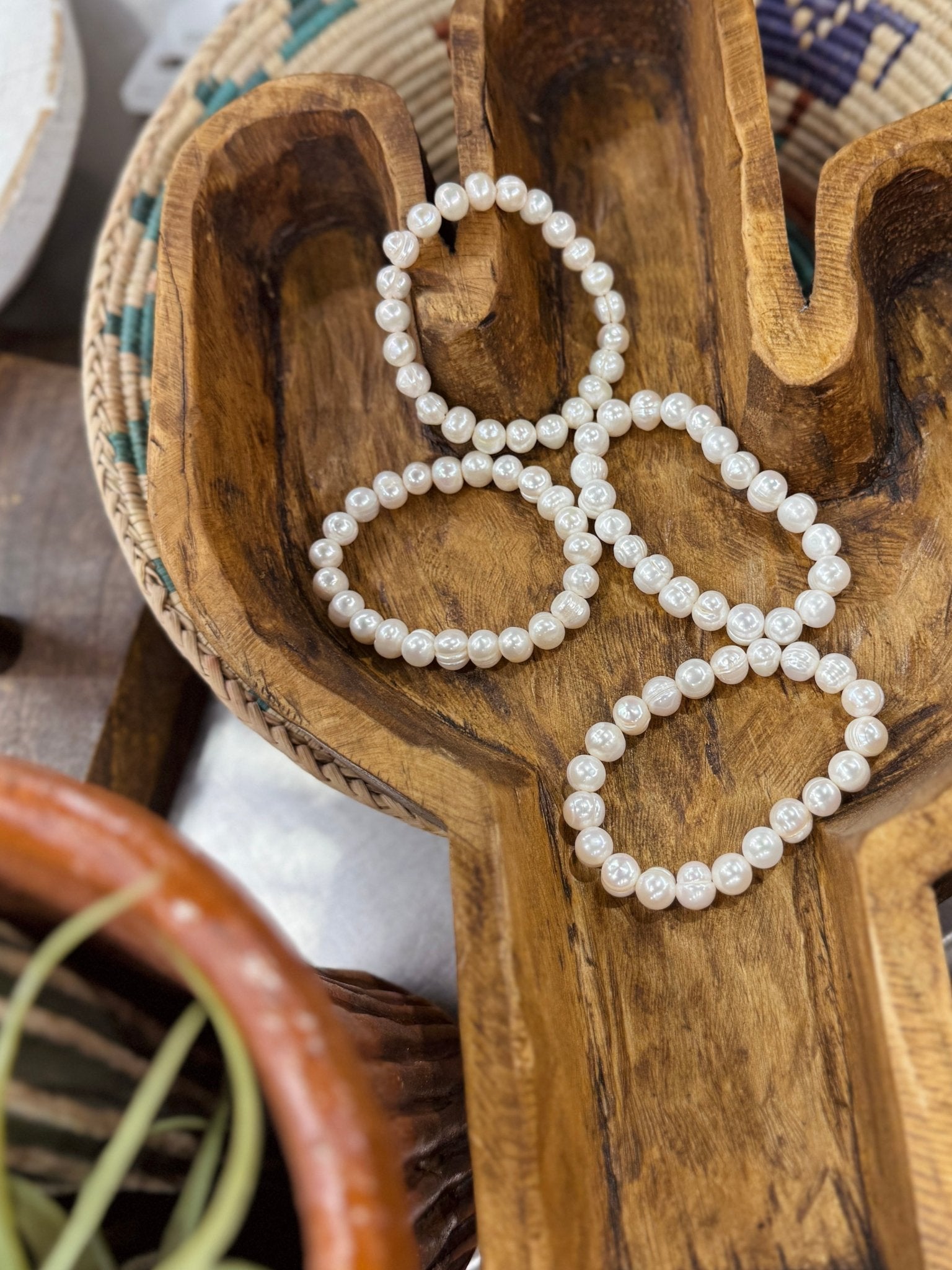 {Taylor} Round Pearl Bracelet - Cowgirls & City Chics