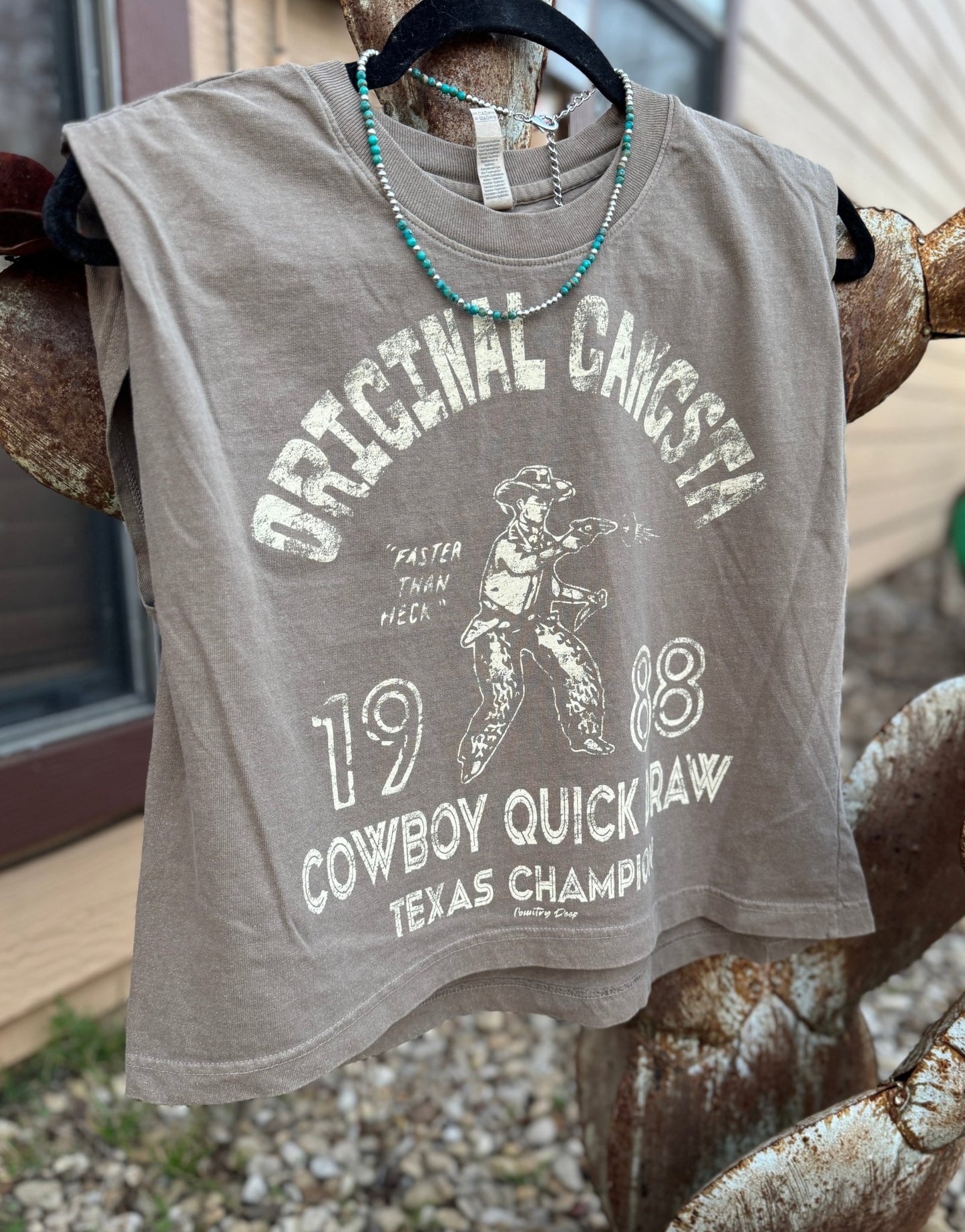 Texas Gangsta Tank - Cowgirls & City Chics