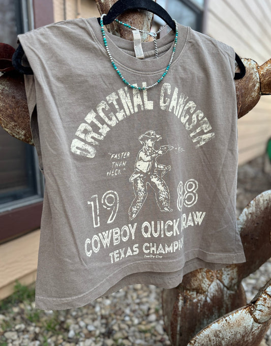 Texas Gangsta Tank - Cowgirls & City Chics