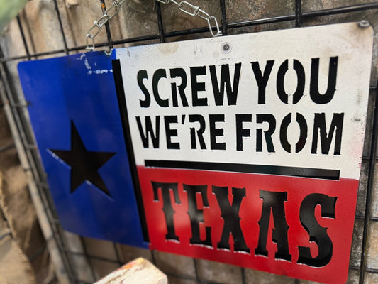 Texas Sign - Cowgirls & City Chics