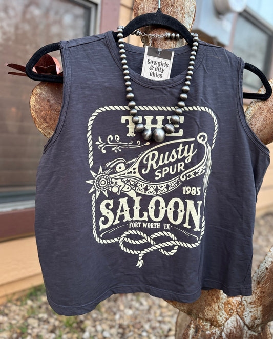 The Rusty Spur Tank Top - Cowgirls & City Chics