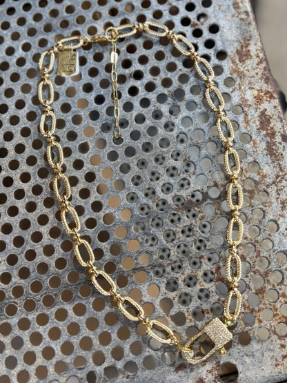 {Tiffany} Gold Chain Necklace - Cowgirls & City Chics