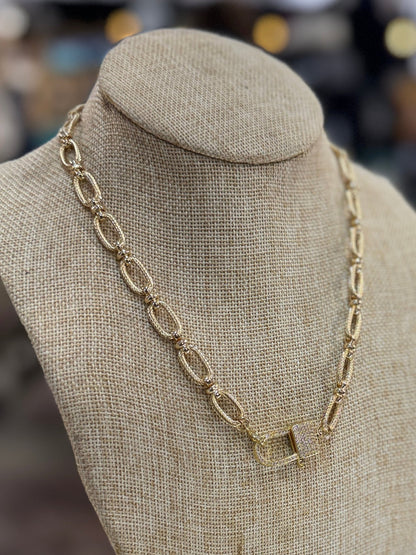 {Tiffany} Gold Chain Necklace - Cowgirls & City Chics