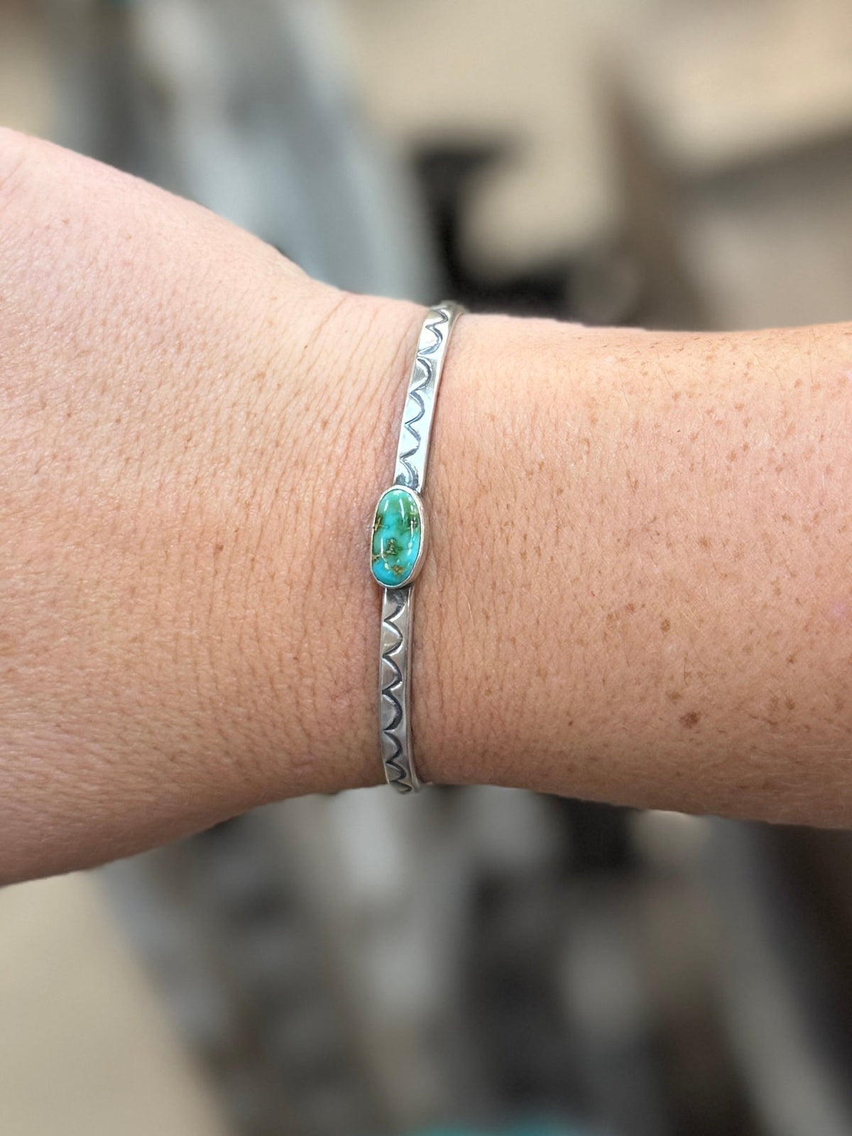 {Tom} Sonoran Stamped Cuff - Cowgirls & City Chics