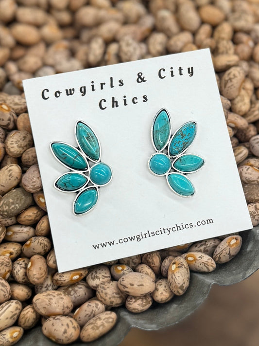 TQ Side Earrings - Cowgirls & City Chics
