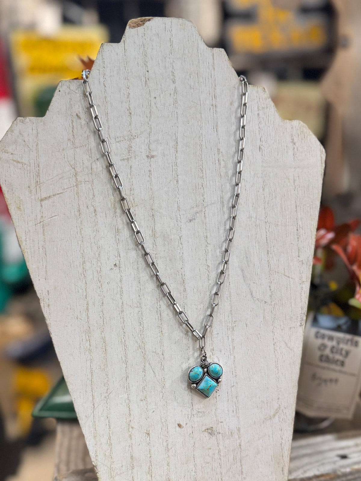 TQ Small Pendent Necklace - Cowgirls & City Chics