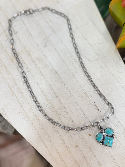 TQ Small Pendent Necklace - Cowgirls & City Chics