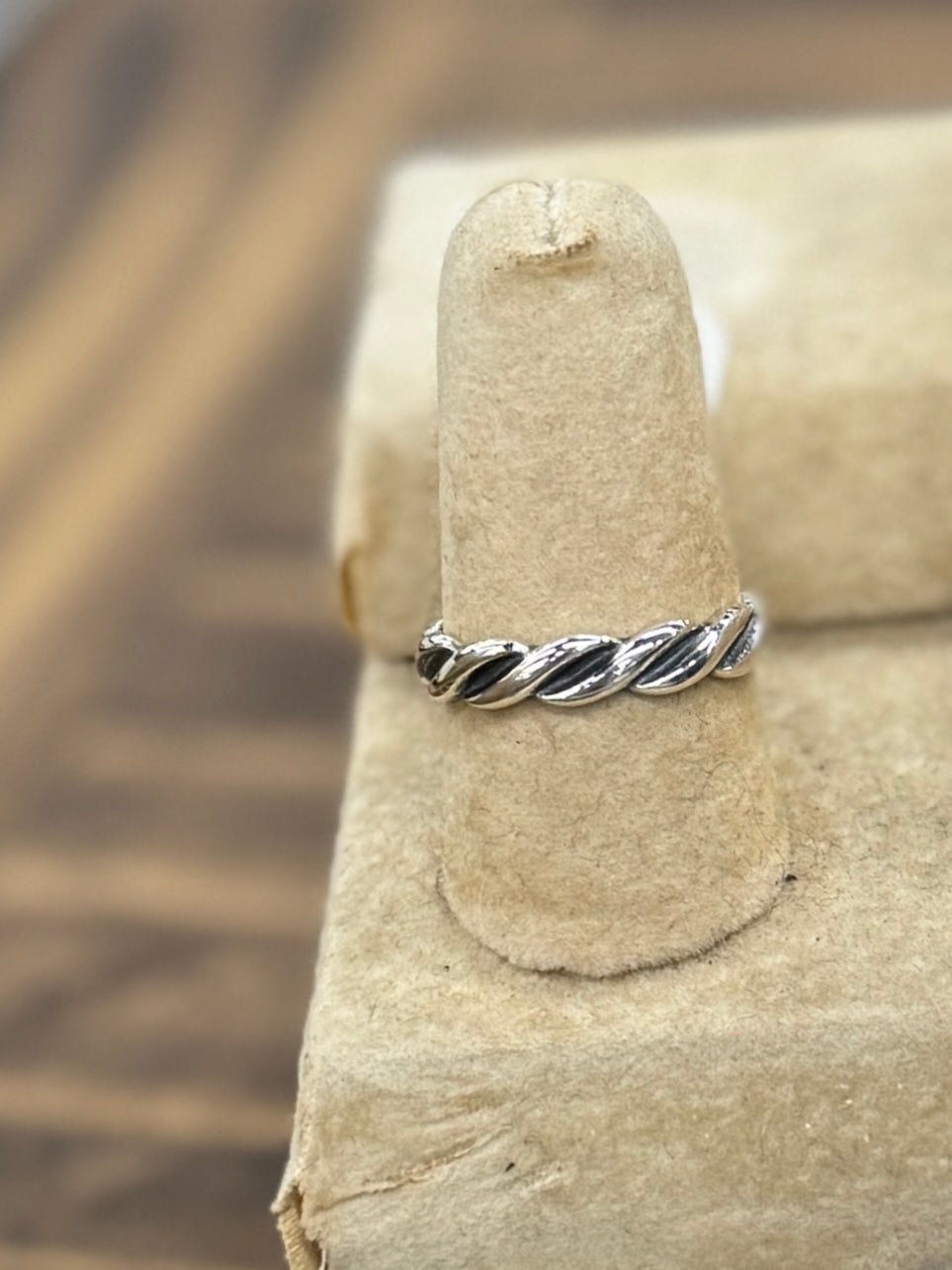 Twisted Band Stacker Ring - Cowgirls & City Chics