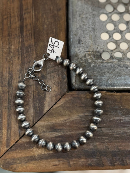 {Tyler} 6mm Pearl Bracelet - Cowgirls & City Chics