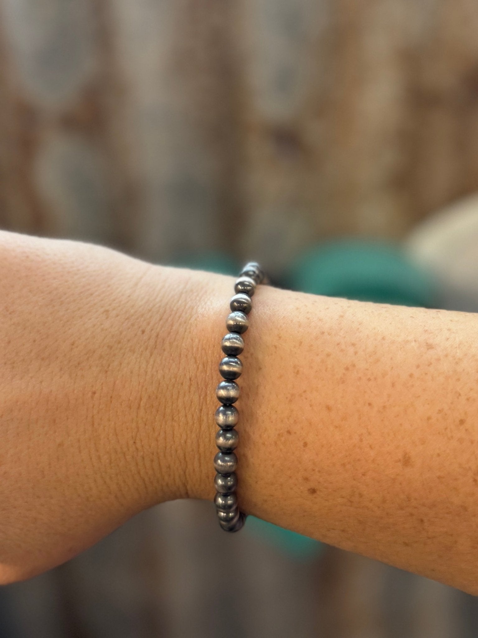 {Tyler} 6mm Pearl Bracelet - Cowgirls & City Chics