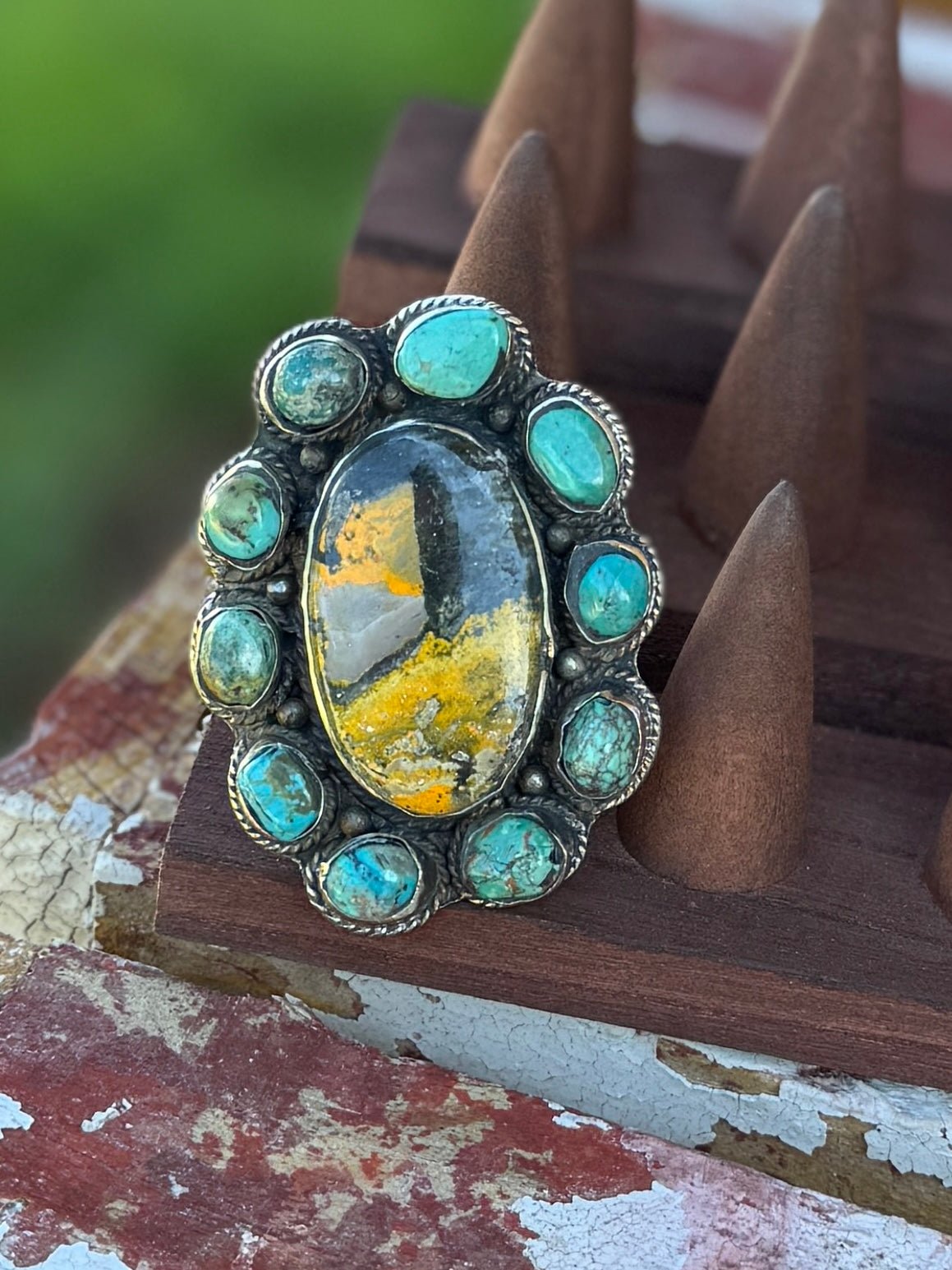 {Tyler} Bumblebee Jasper Ring - Cowgirls & City Chics