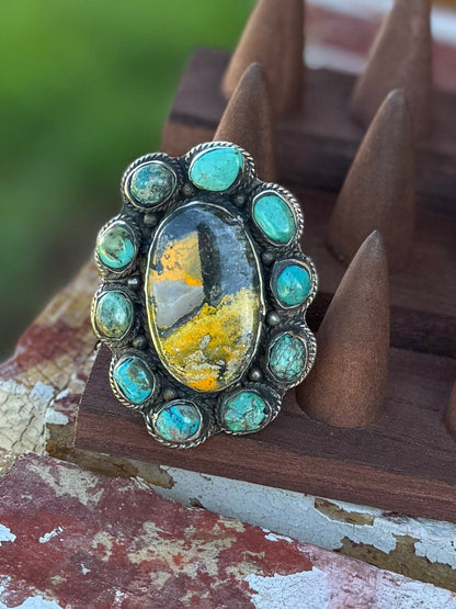 {Tyler} Bumblebee Jasper Ring - Cowgirls & City Chics