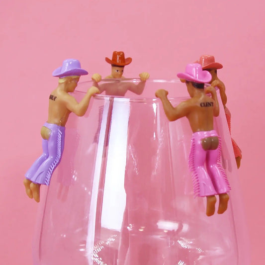 Western Cowboy Drink Markers - Cowgirls & City Chics