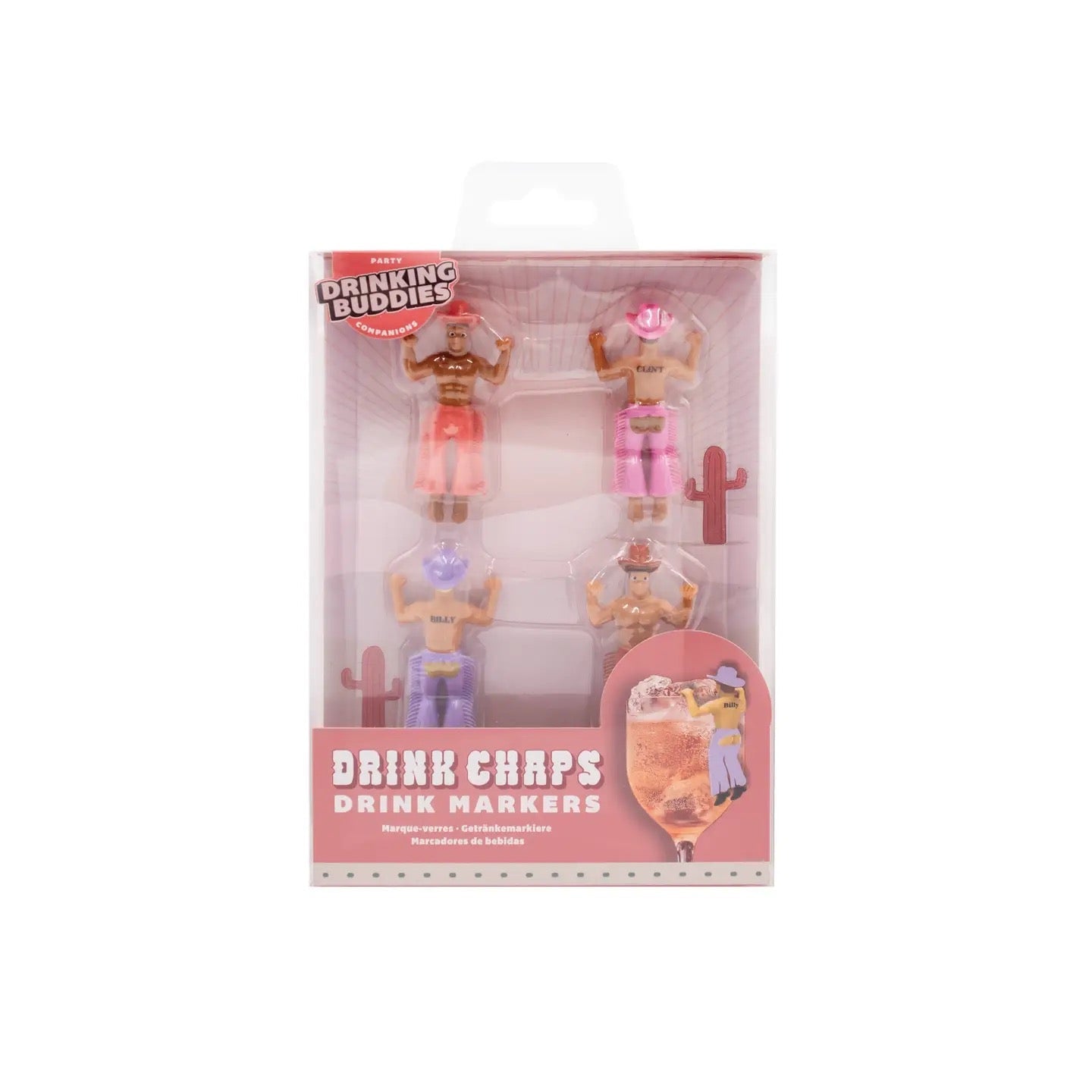 Western Cowboy Drink Markers - Cowgirls & City Chics