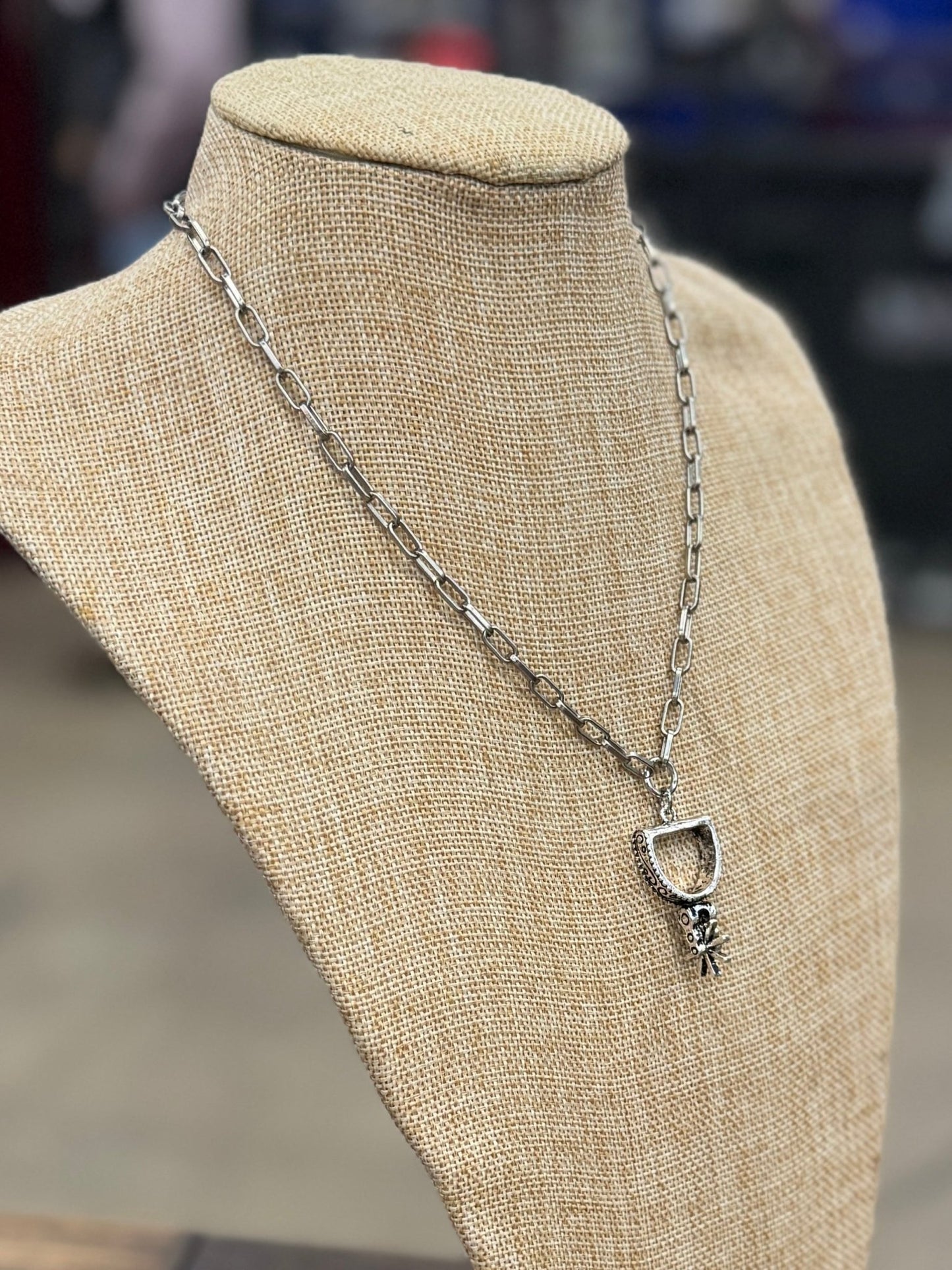 Western Spur Necklace - Cowgirls & City Chics