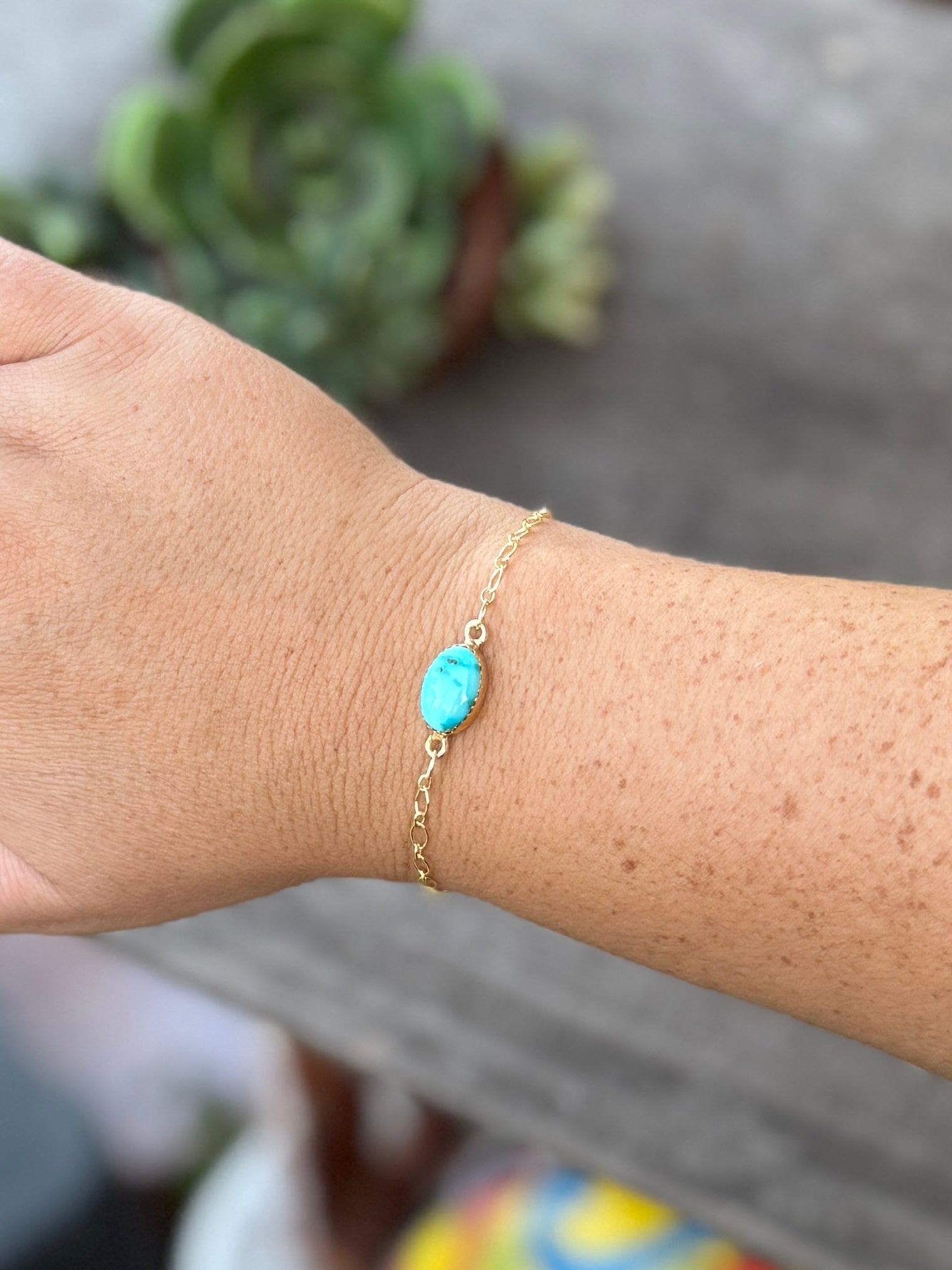 White Water Gold Chain Bracelet - Cowgirls & City Chics