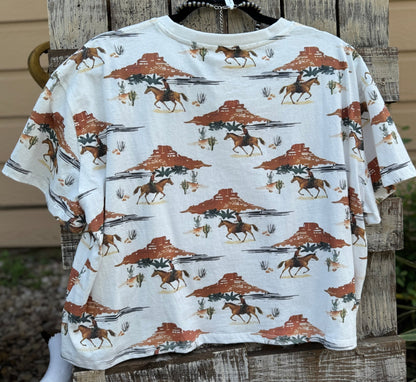 {Wild Horses} Tee - Cowgirls & City Chics