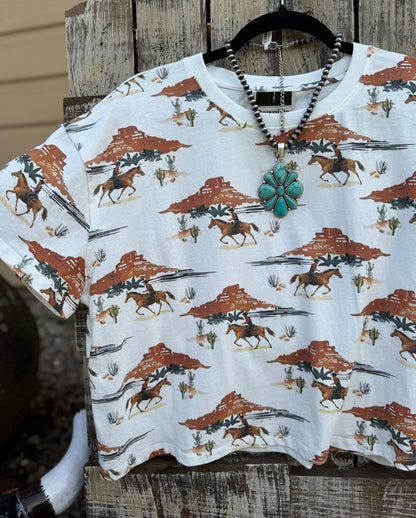 {Wild Horses} Tee - Cowgirls & City Chics