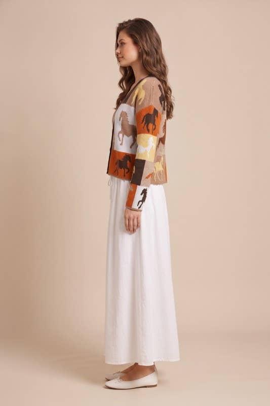 {Wild Horses} Western Cardigan - Cowgirls & City Chics