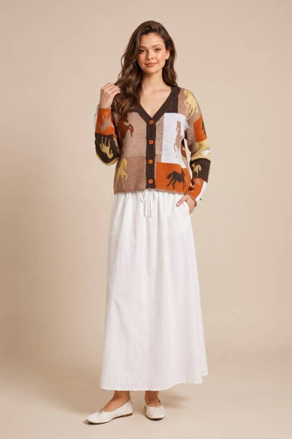 {Wild Horses} Western Cardigan - Cowgirls & City Chics