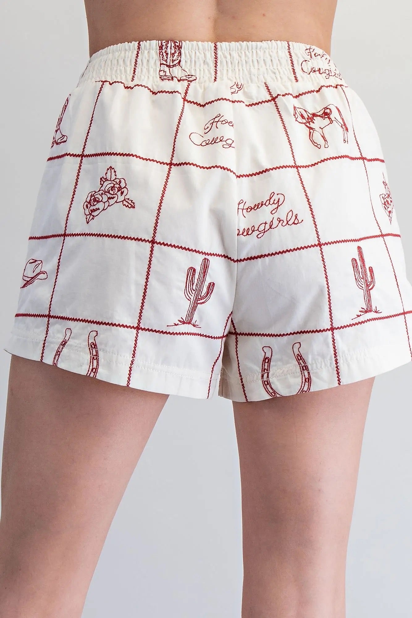 {Wild West} Stitched Shorts - Cowgirls & City Chics