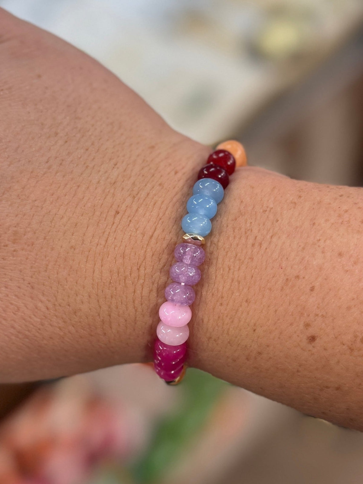 {Wildflower} Multi Gemstone Bracelet - Cowgirls & City Chics