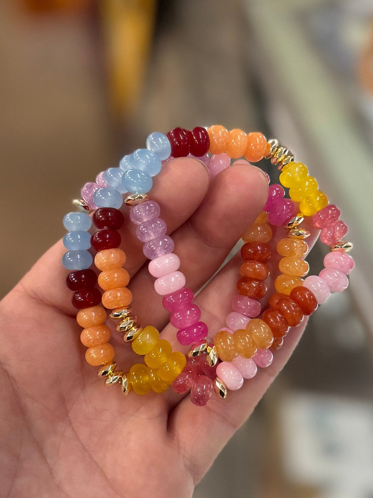 {Wildflower} Multi Gemstone Bracelet - Cowgirls & City Chics