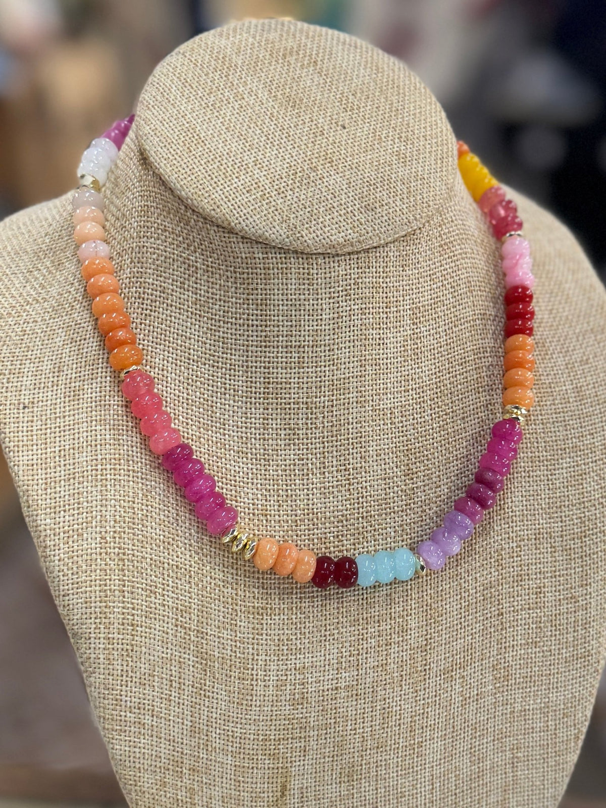 {Wildflower} Multi Gemstone Necklace - Cowgirls & City Chics