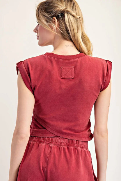WinterBerry Mineral Wash {FP} Top - Cowgirls & City Chics