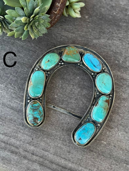 XL Kingman Horseshoe Buckle - Cowgirls & City Chics