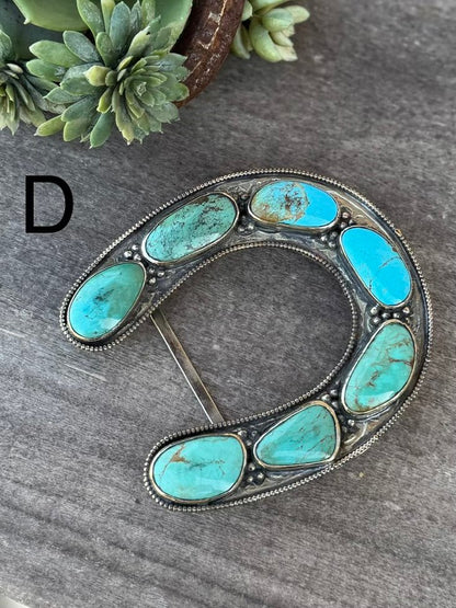 XL Kingman Horseshoe Buckle - Cowgirls & City Chics
