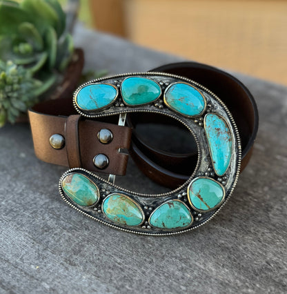 XL Kingman Horseshoe Buckle - Cowgirls & City Chics