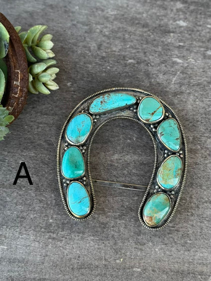 XL Kingman Horseshoe Buckle - Cowgirls & City Chics