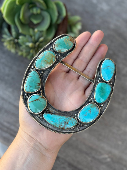 XL Kingman Horseshoe Buckle - Cowgirls & City Chics