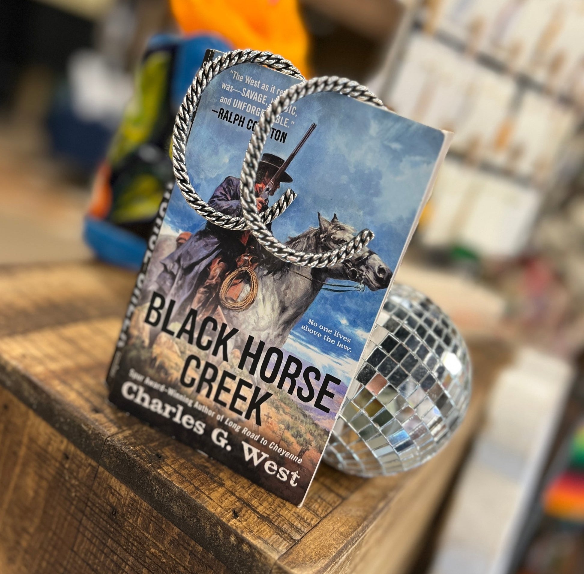 {Howdy} Rope SIlver Cuff - Cowgirls & City Chics